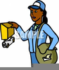 Postal Worker Clipart Image