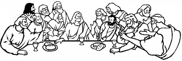 free clipart jesus last supper - photo #22