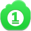 Free Green Cloud Coin Image