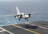 An S-3b Viking From Assigned To The  Scouts  Of Sea Control Squadron Twenty Four (vs-24) Lands On The Flight Deck Of Uss Theodore Roosevelt (cvn 71). Image