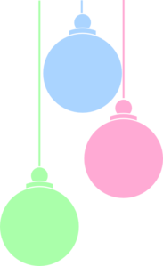 Christmas Ornaments 2 Clip Art