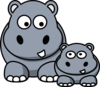 Hippo Clip Art