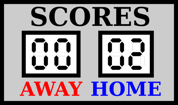 football score clipart - photo #34