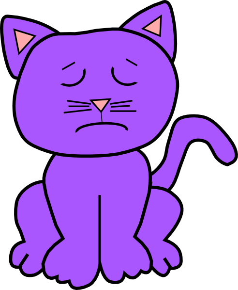 clip art sad cat - photo #40