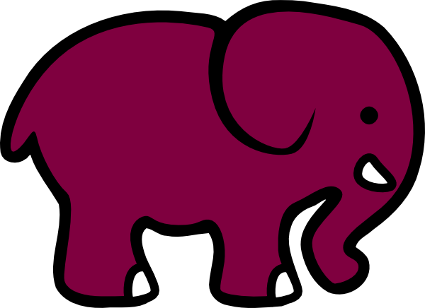 clipart image of an elephant - photo #48