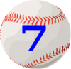 Baseball 7 Clip Art