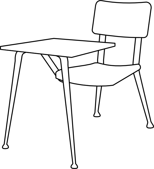 chairs clipart black and white - photo #27
