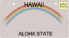 Hawaiian License Plate Clip Art