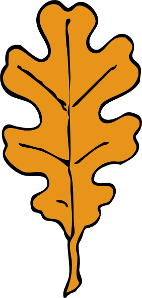 Oak Leaf clip art - vector