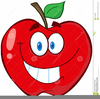 Animated Apples Clipart Image