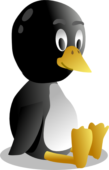 pingu wallpaper. Sitting Baby Pinguin Tux