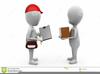 Courier Clipart Image
