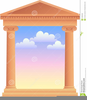 Greek Column Clipart Image