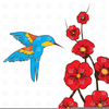Free Hummingbird Clipart Image