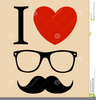 Hipster Glasses Clipart Image