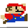 Super Mario Pixel Image