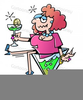 Old Women Animated Clipart Image