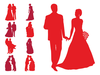 Free Wedding Party Clipart Image