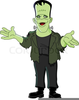Frankenstein Face Clipart Image