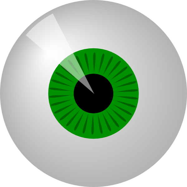 green eyes clipart. Green Eye clip art