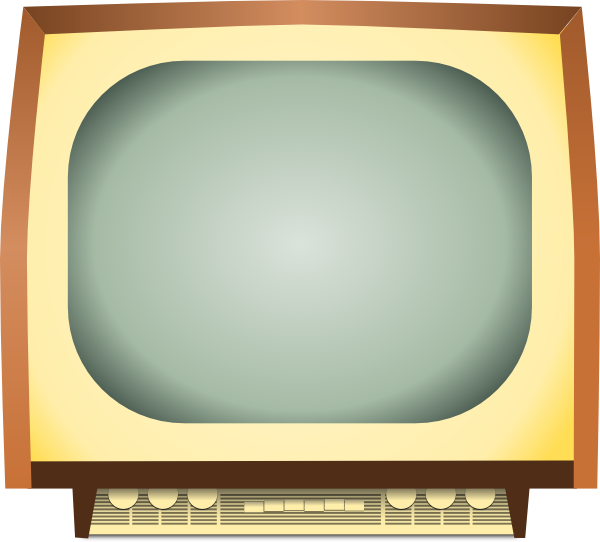 vintage television clipart - photo #19