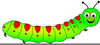 Free Animated Caterpillar Clipart Image