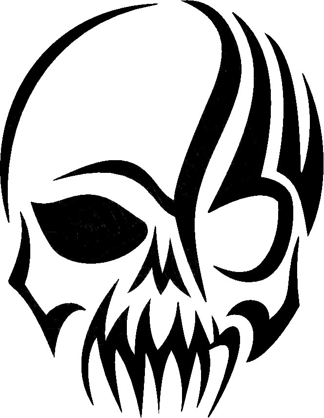 skull clip art vector - photo #40