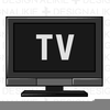 Free Television Clipart Image