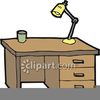 Clipart Head On Desk Image