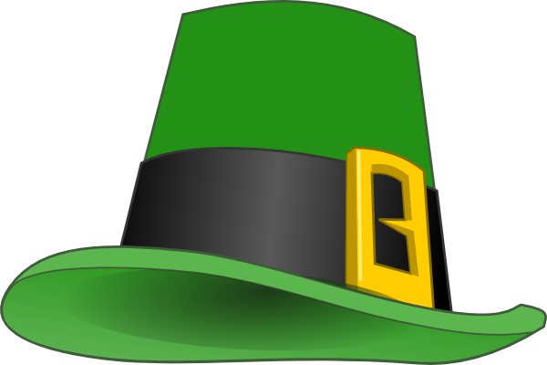 clipart leprechaun hat - photo #2