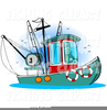 Fishing Trawler Clipart Image