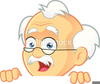 Old Couple Clipart Image