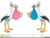 Storch Baby Clipart Image