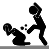 Free Workplace Violence Clipart Image