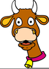 Cartoon Cow Clipart Image