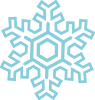 Stylized Snowflake Clip Art