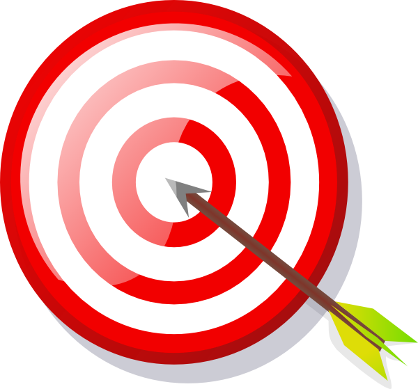 Arrow Clip Art. Target With Arrow clip art