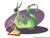 Flygon Clip Art Image