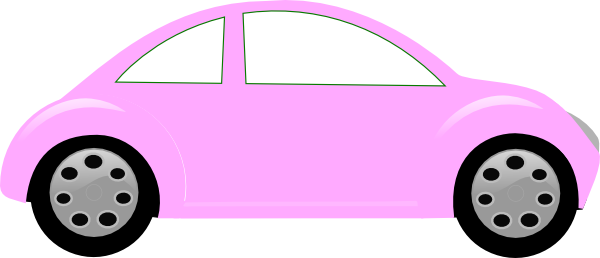 baby pink car