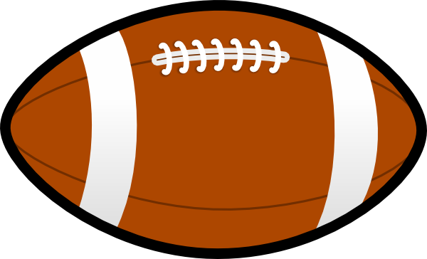 American Football Field Background. Ball Football