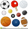 Collage Football Clipart Image