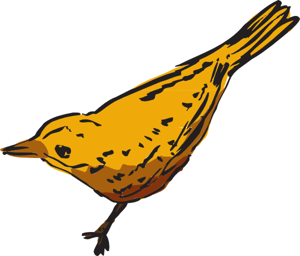 yellow bird clipart - photo #15