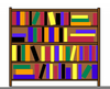 Free Clipart Of Bookshelves Image