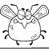 Mosquito Clipart Black And White Image