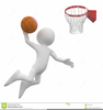 Animated Clipart Basketball Player Image