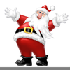 Moving Clipart Santa Image
