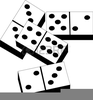 Dominoes Game Clipart Image