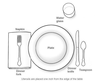 Simple Dining Table Clipart Image