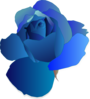 Blue Rose Clip Art