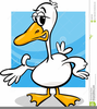 Silly Goose Clipart Image